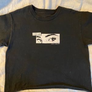 Brandy Melville cropped top- “I’ll meet you in New York”